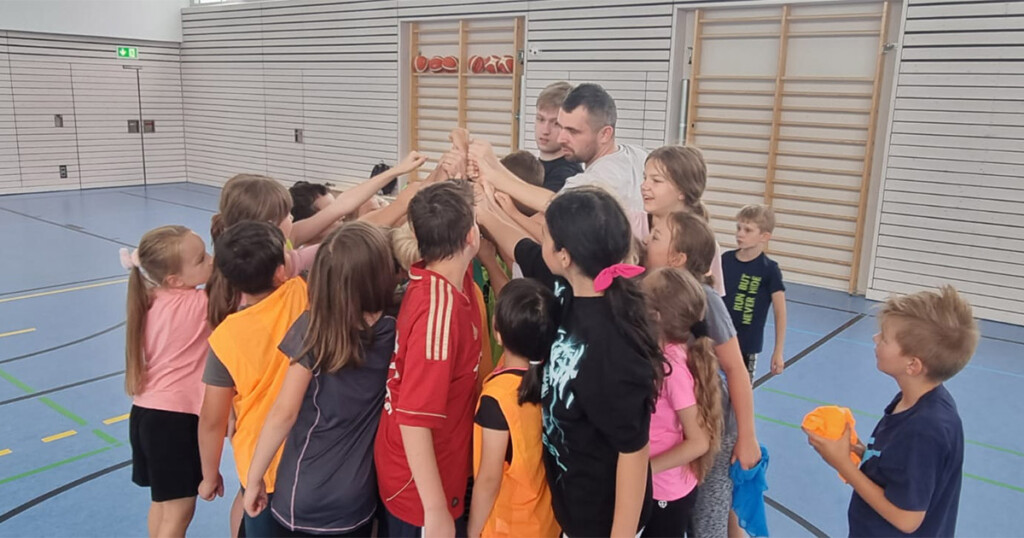 Basketball-Workshop an Rödentaler Grundschule