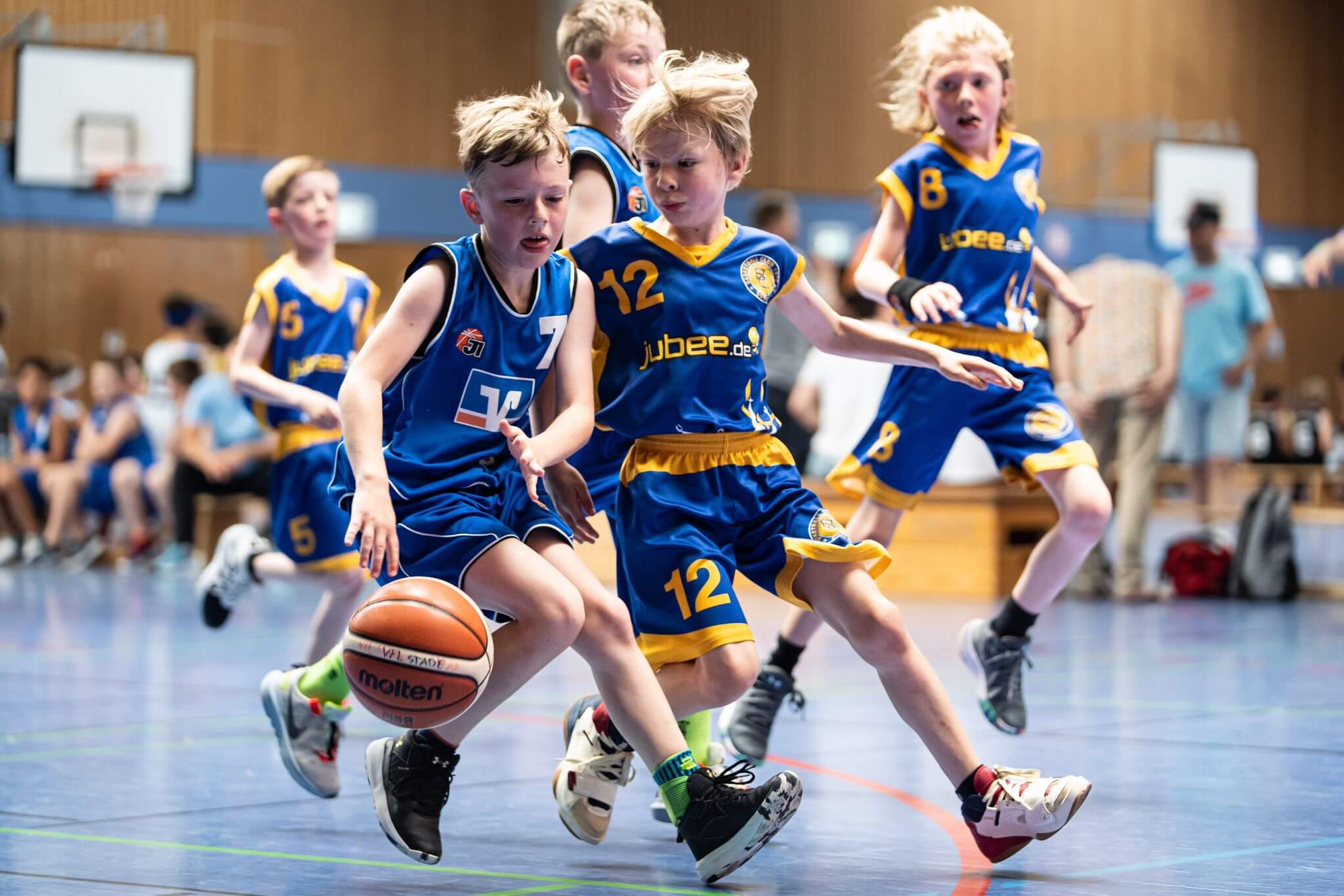 BBC Teams bei Europas größtem Minibasketball Turnier