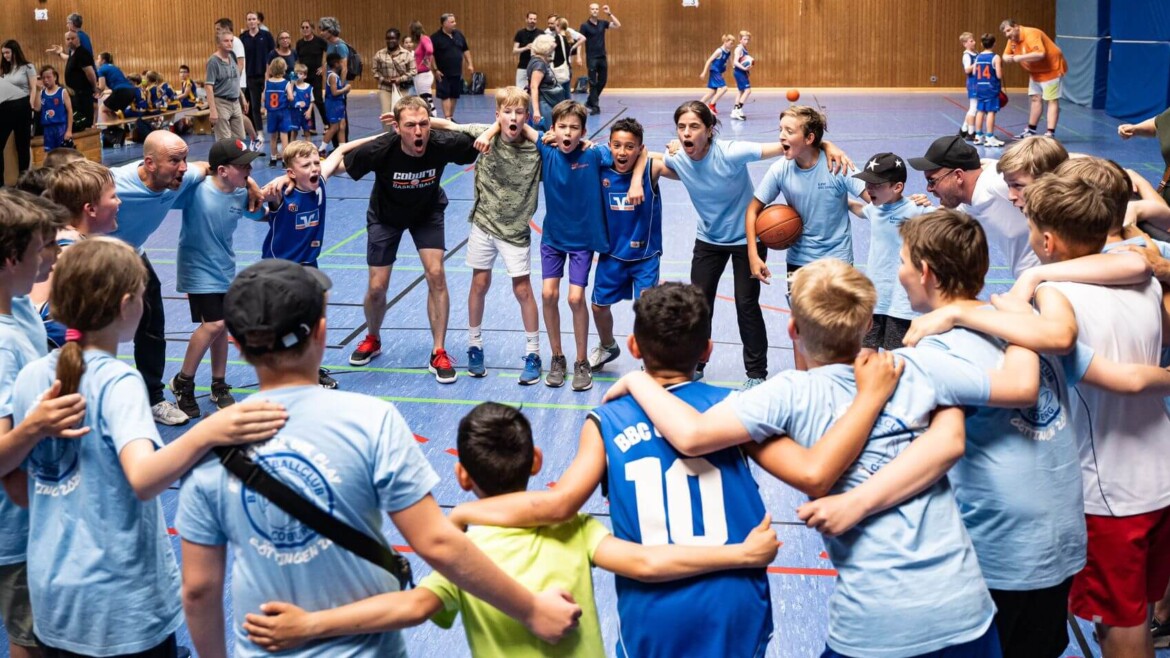 BBC Teams bei Europas größtem Minibasketball Turnier