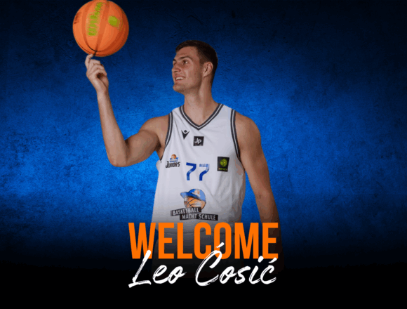 Kader komplett: Leo Ćosić verstärkt den BBC Coburg auf der Vier